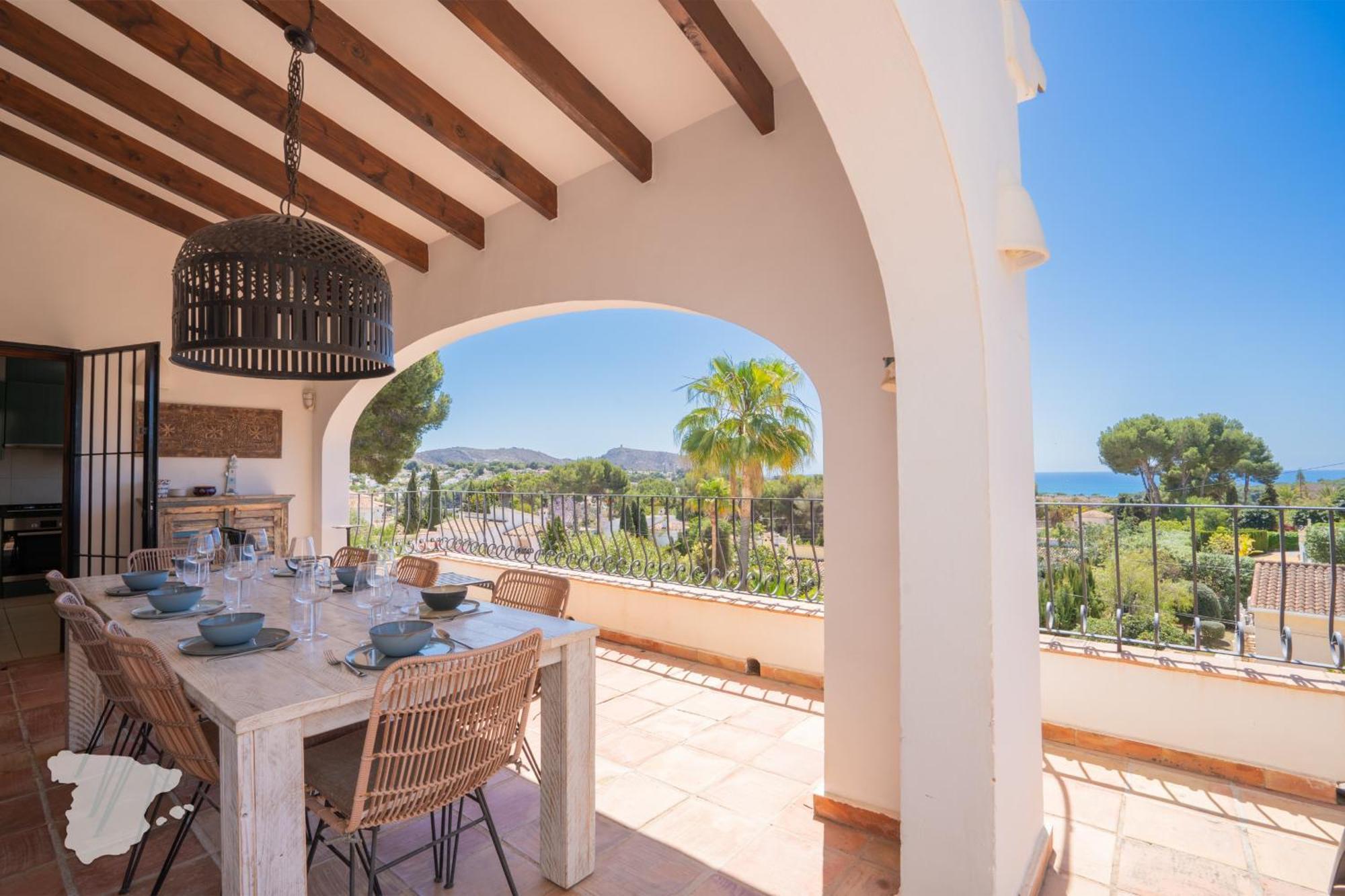 Costablancadreams Casa La Cereza In Moraira别墅 外观 照片