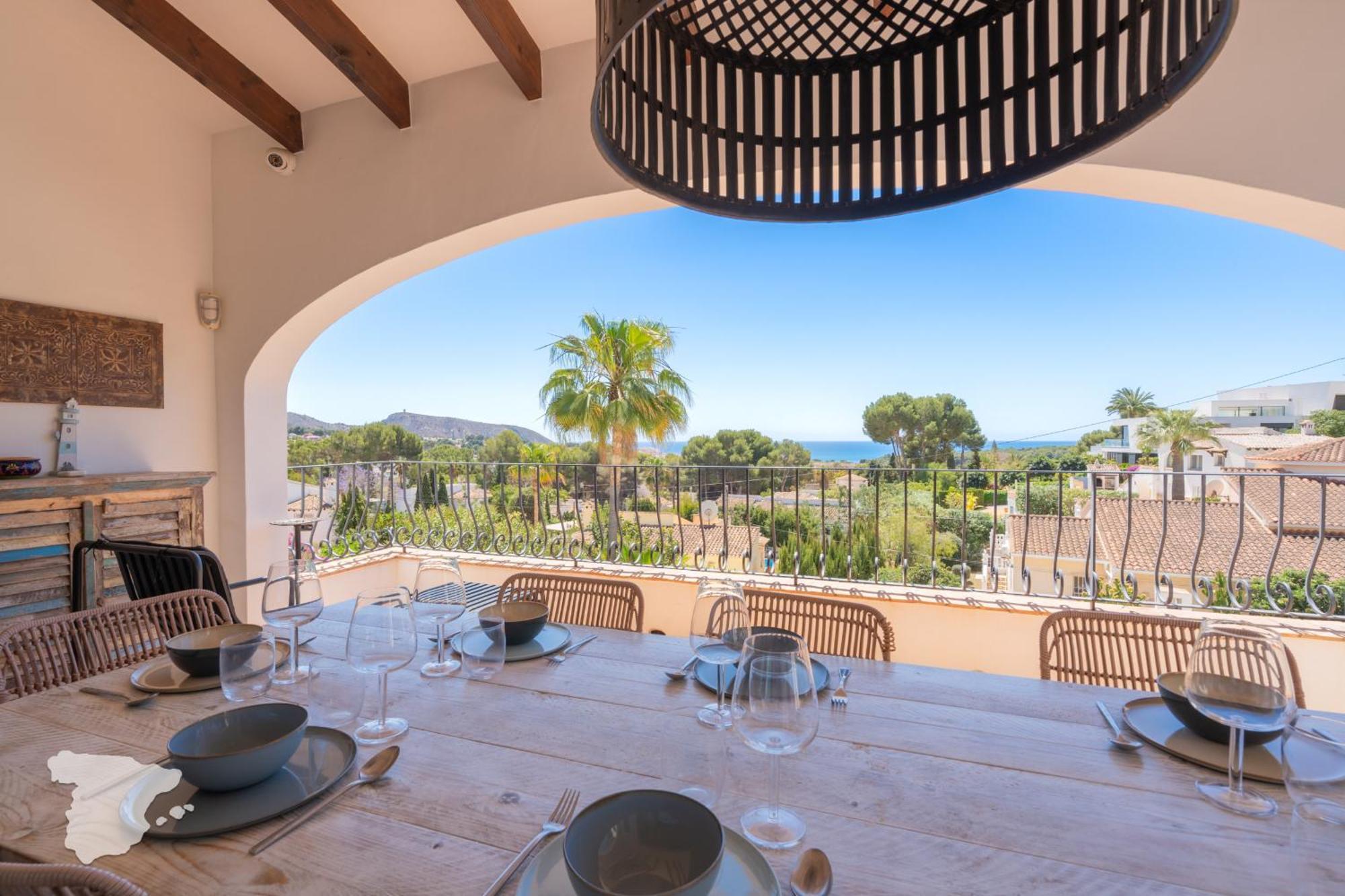 Costablancadreams Casa La Cereza In Moraira别墅 外观 照片